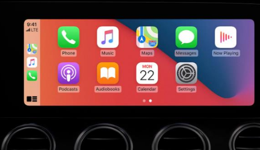 达州apple维修网点分享如何将iPhone连接到CarPlay 